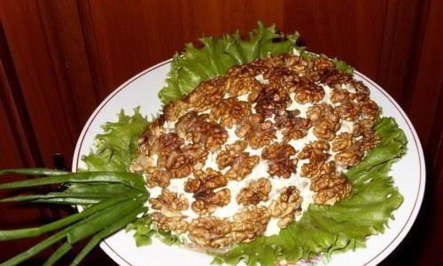 Рецепт салата ананас