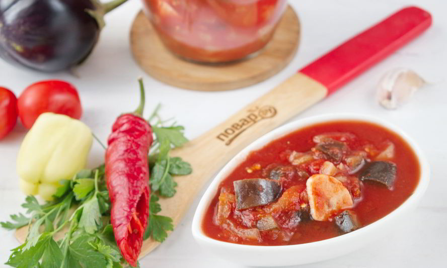 Рецепт салата баклажаны по-татарски