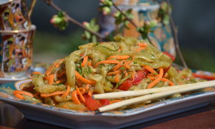 Рецепт салата баклажаны по-восточному