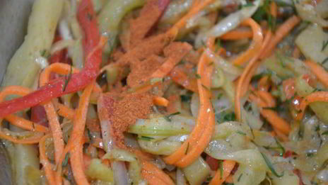 салат баклажаны по-восточному