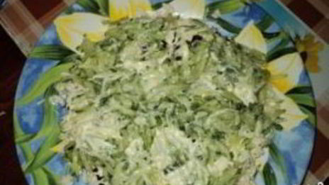 салат березовая роща с черносливом