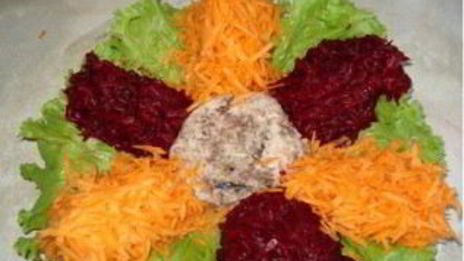 салат без мяса