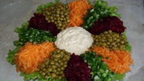 салат без мяса