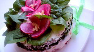 Салат Фиалки