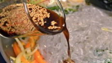 салат фунчоза по-корейски