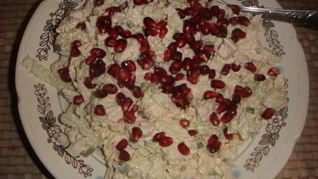 Салат Гранатовая фантазия