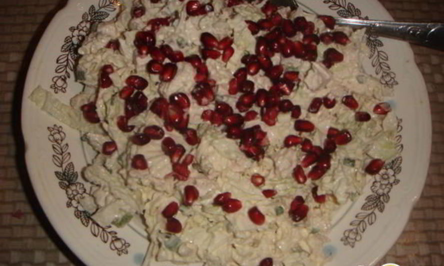 Рецепт салата гранатовая фантазия