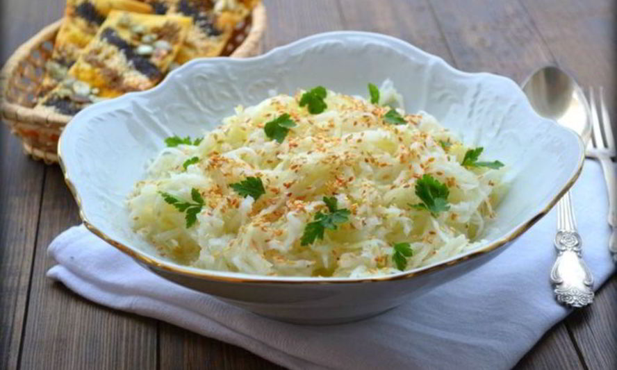 Рецепт салата из кольраби