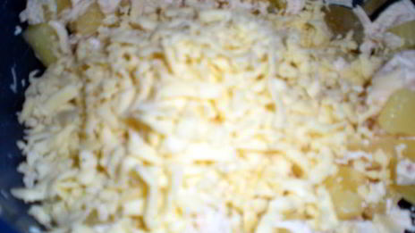 салат из курицы, ананаса и свити для друзей