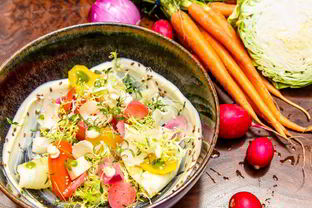 Салат из маринованных овощей