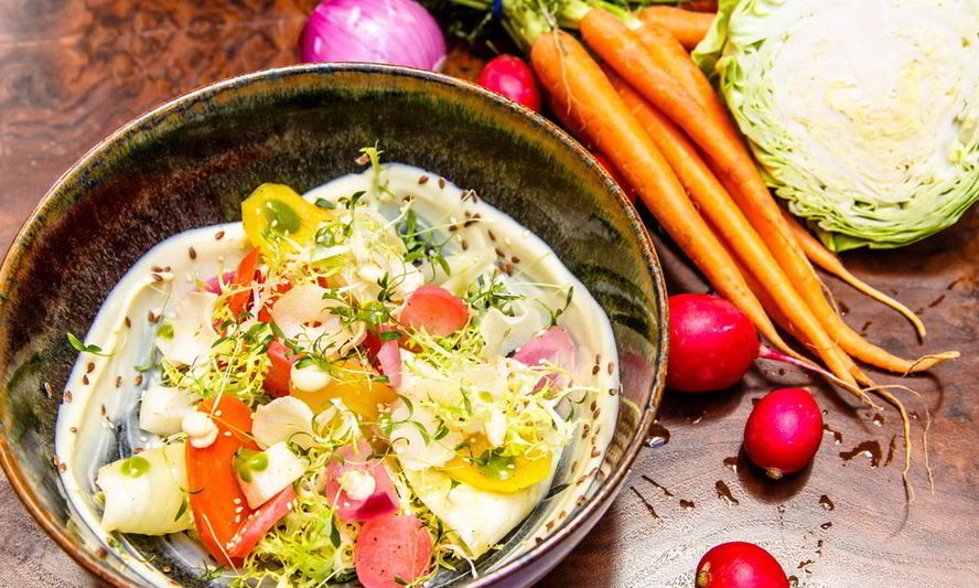 Рецепт салата из маринованных овощей