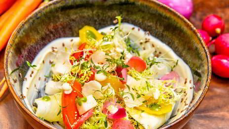 салат из маринованных овощей