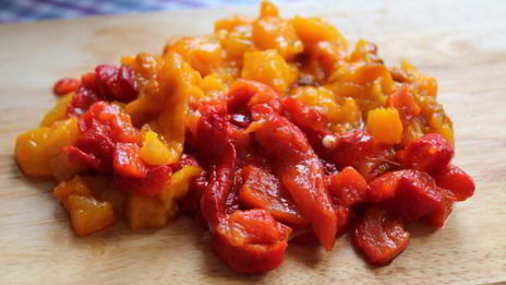 салат из печеных овощей