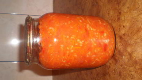 салат из перца с рисом лечо