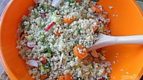 салат из пшенной каши