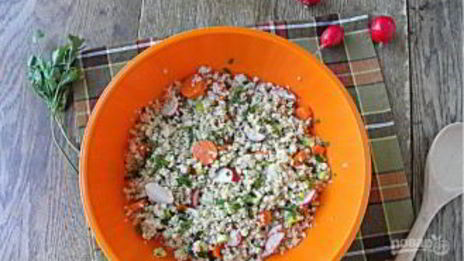 салат из пшенной каши