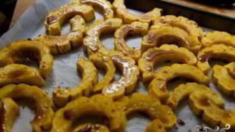 салат из сквоша, кале и фасоли