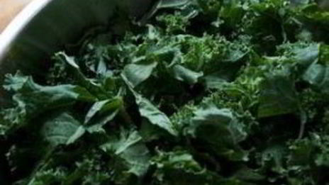 салат из сквоша, кале и фасоли