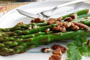 Салат из спаржи