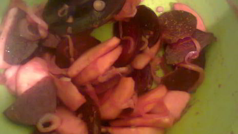 салат из свеклы с яблоком