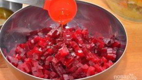 салат из вареной свеклы
