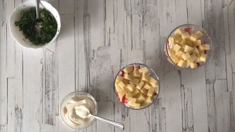 салат крабовые палочки сыр чеснок