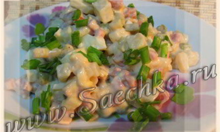 Рецепт салата купеческого