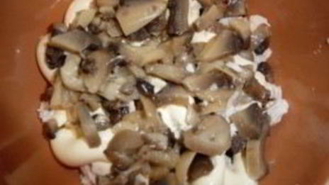 салат курица с ананасами