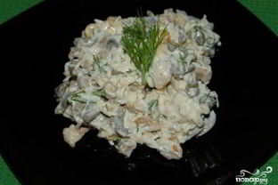 Салат Любимый с кукурузой