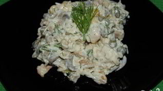 Салат Любимый с кукурузой