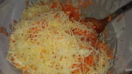 салат морковный с сыром