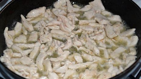 салат невеста с курицей