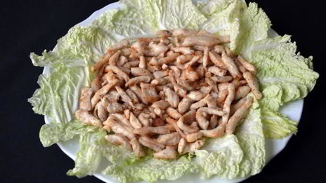 салат невеста с курицей