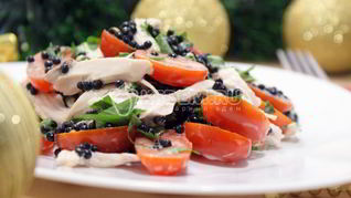 Салат Новогодняя мелодия