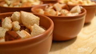 Салат Обжорка с сухариками