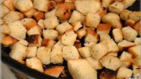 салат обжорка с сухариками