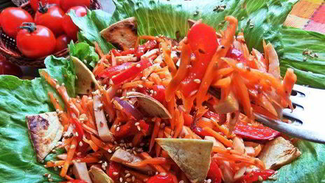 салат пикантный морковный