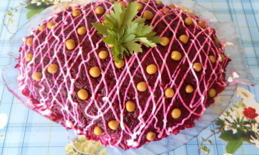 Рецепт салата сельдь под шубой