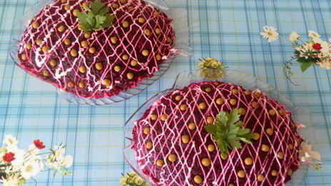 салат сельдь под шубой