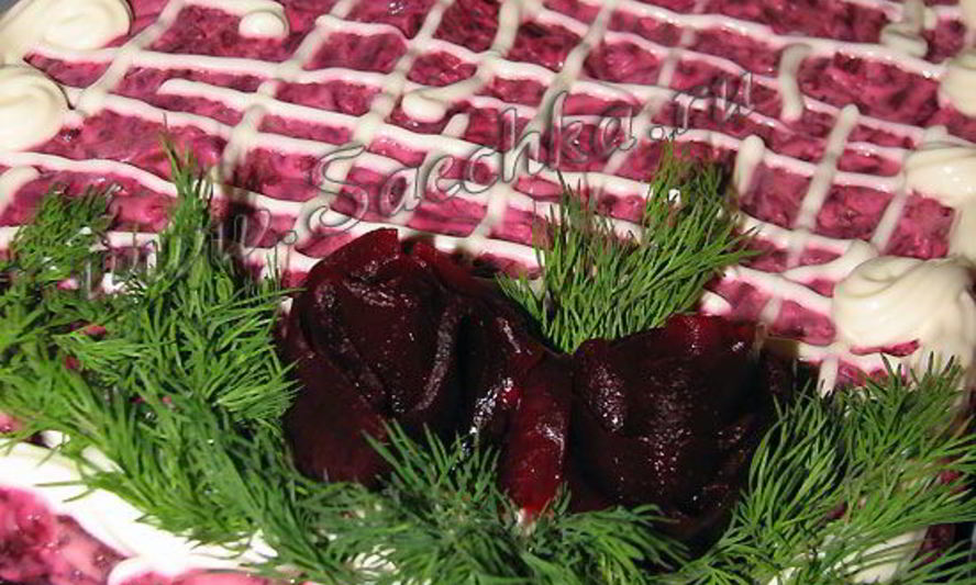 Рецепт селедки под шубой