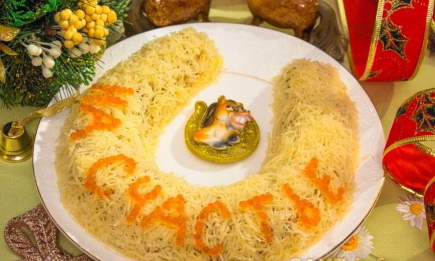 Рецепт салата подкова на счастье