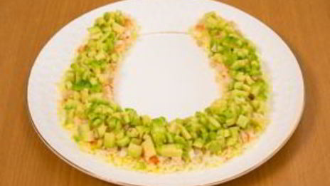 салат подкова на счастье