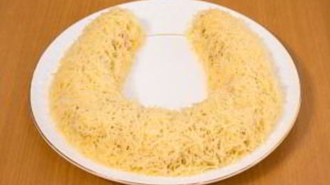 салат подкова на счастье