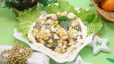 салат русалочка