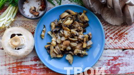 салат с блинами