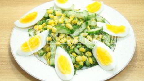 салат с огурцом и яйцом арина