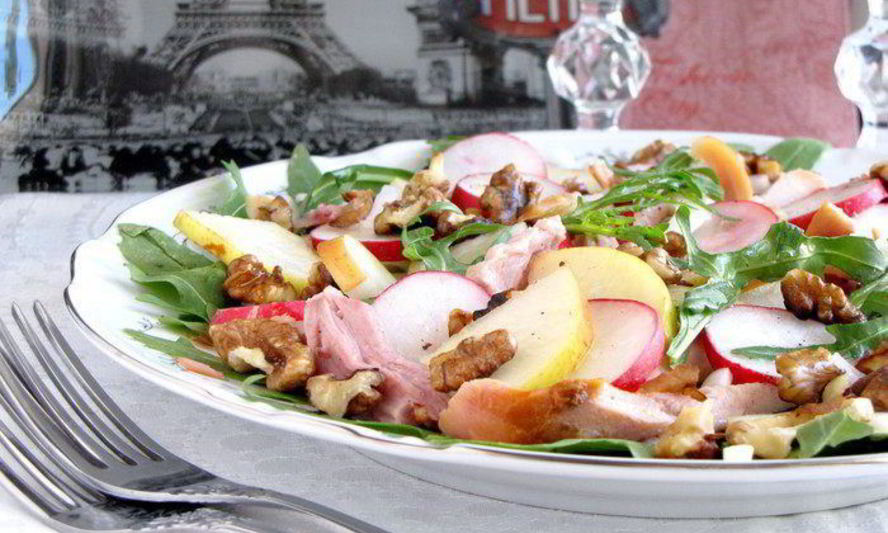 Рецепт салата сад кюре