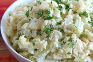 Салат со сметаной