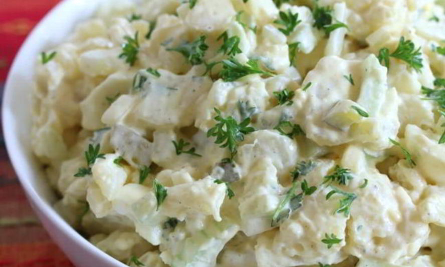 Рецепт салата со сметаной