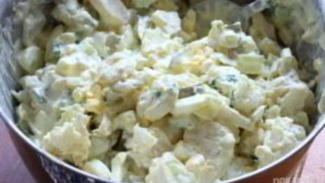 салат со сметаной